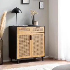 MID.YOU Sideboard Schwarz braun, schwarz Sale