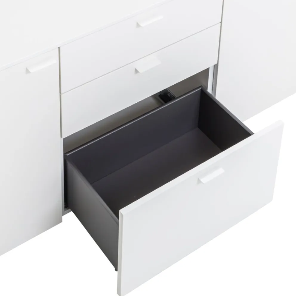 Venjakob Sideboard Sentino 3000 37 Kristallweiss Outlet