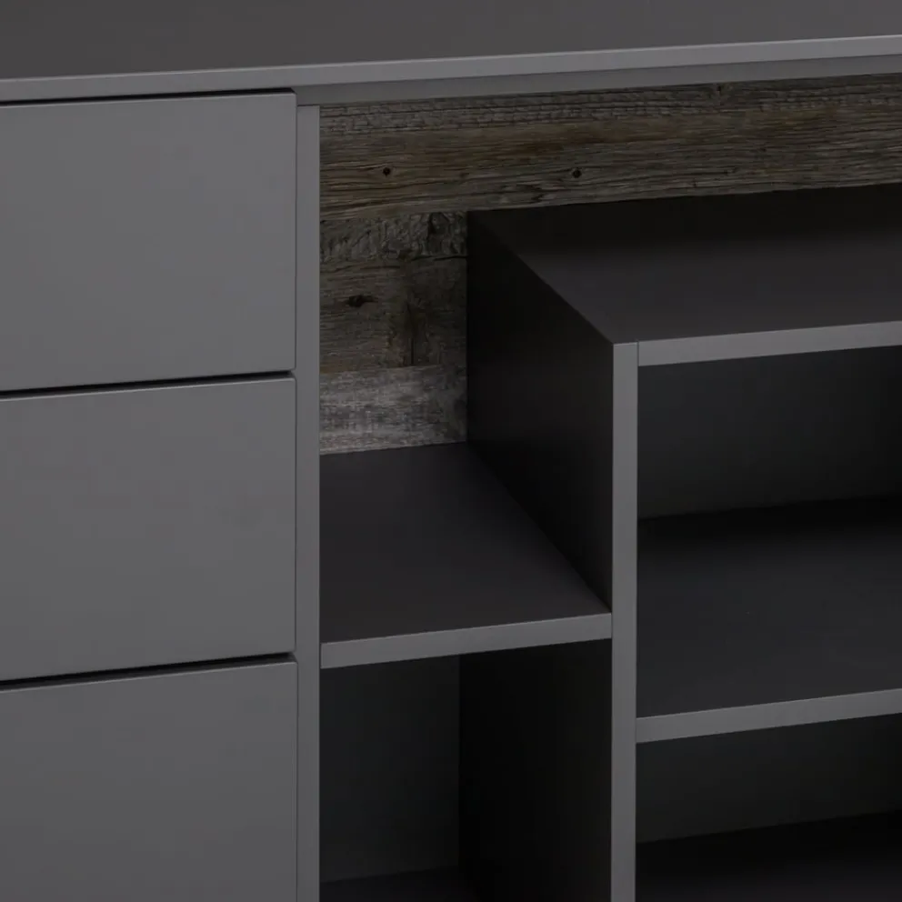 Venjakob Sideboard Sentino 3000 36 Schiefergrau