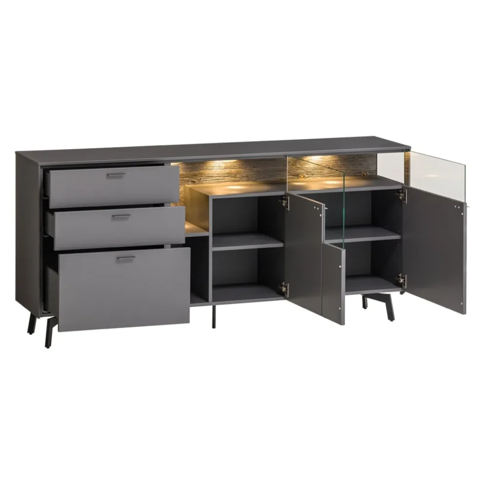 Venjakob Sideboard Sentino 3000 36 Schiefergrau