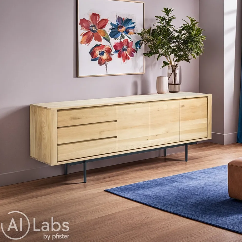Ethnicraft Sideboard Shadow eichefarbig Online