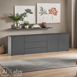 Edition Sideboard Silvanus 411onyxgrau Clearance