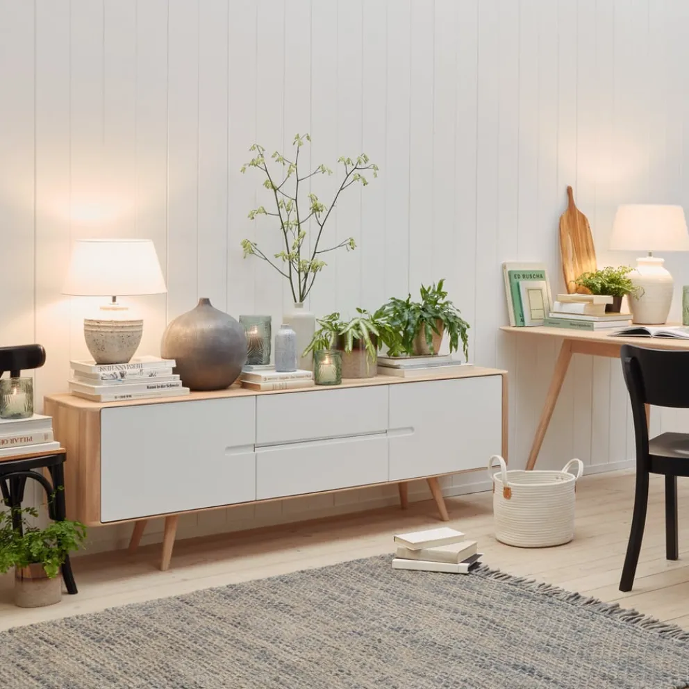 BYYU Sideboard Skarsund weiss Outlet