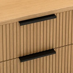 edy&liv Sideboard Skasen eichefarbig, schwarz Outlet
