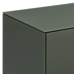 Johann Jakob Sideboard Skyline grüngrau, nussbaumfarbig Online