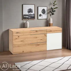 VOGLAUER Sideboard valpin eichefarbig, weiss Sale