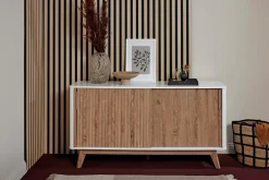 Novel Sideboard Wave eiche, weiss Discount