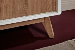 Novel Sideboard Wave eiche, weiss Discount
