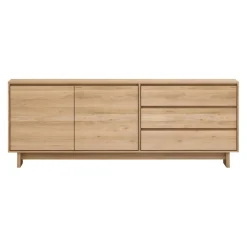 Ethnicraft Sideboard Wave eichefarbig Hot