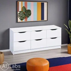 MID.YOU Sideboard Westphalen-506 weiss Clearance