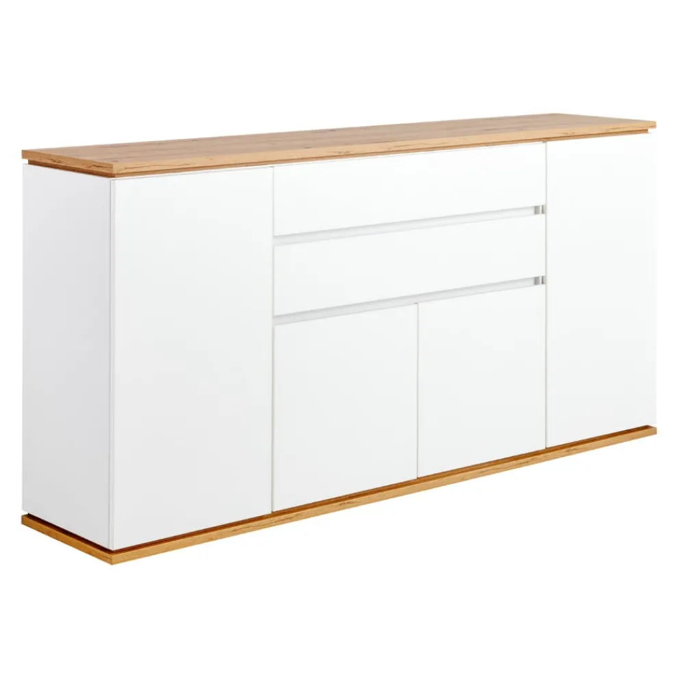 Xora Sideboard Yamael eichefarbig, weiss Online