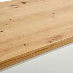 Xora Sideboard Yamael eichefarbig, weiss Sale