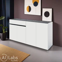 Voleo Sideboard Yes weiss Outlet