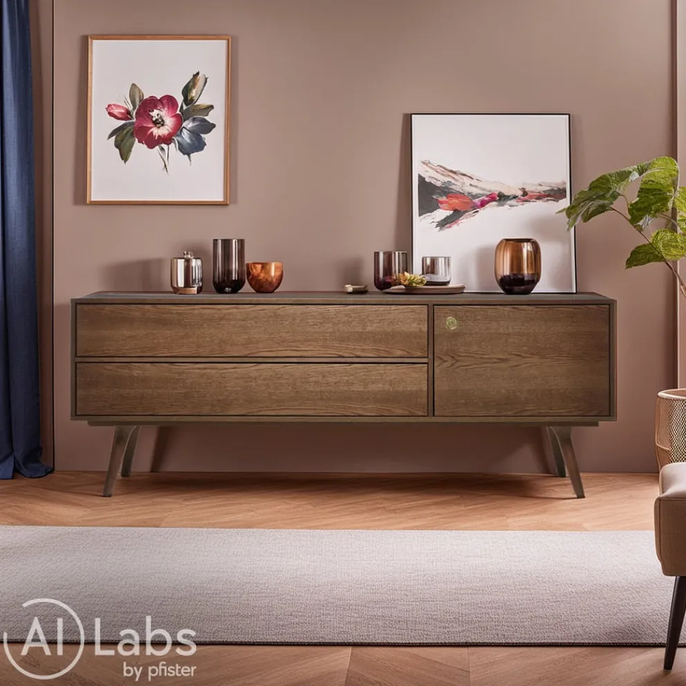 Moooi Sideboard Zio dunkelbraun Clearance
