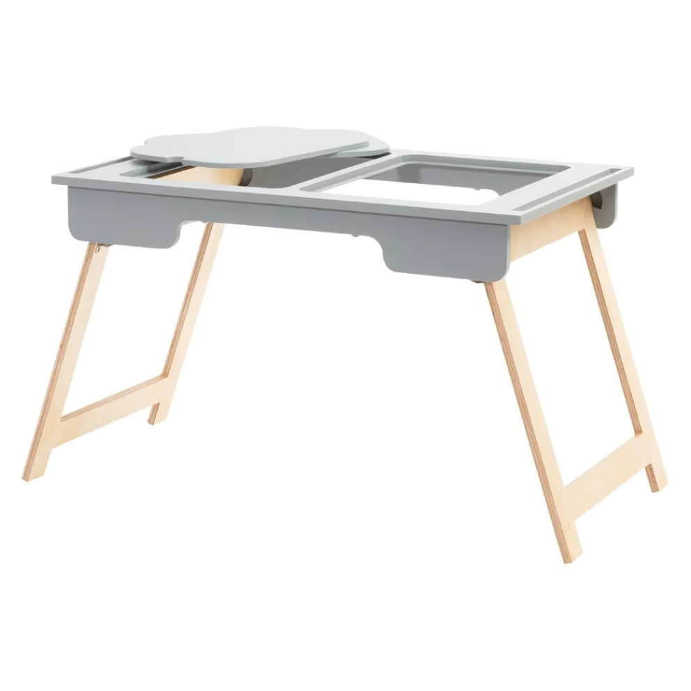 Duck Woodworks Sinnestisch/Spieltisch Rauna grau Online