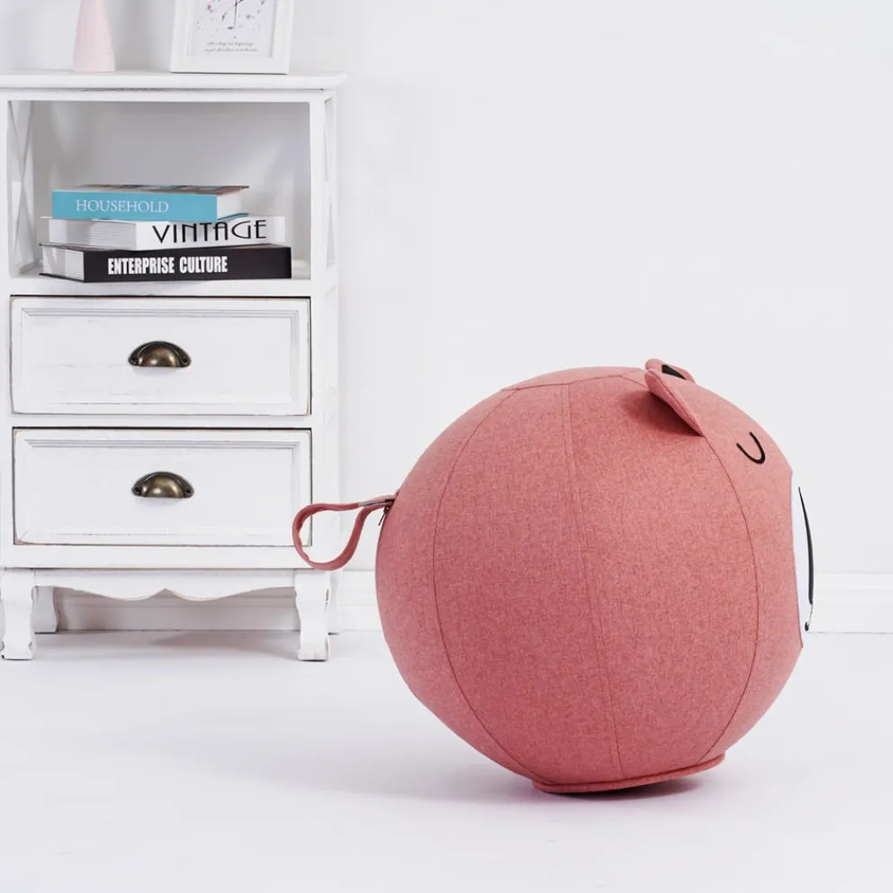 Sitzball Cool altrosa Hot