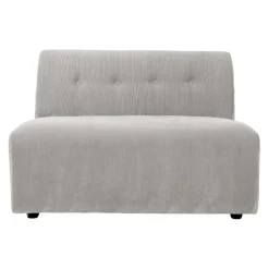 HKliving Sitzelement Vint hellgrau Outlet