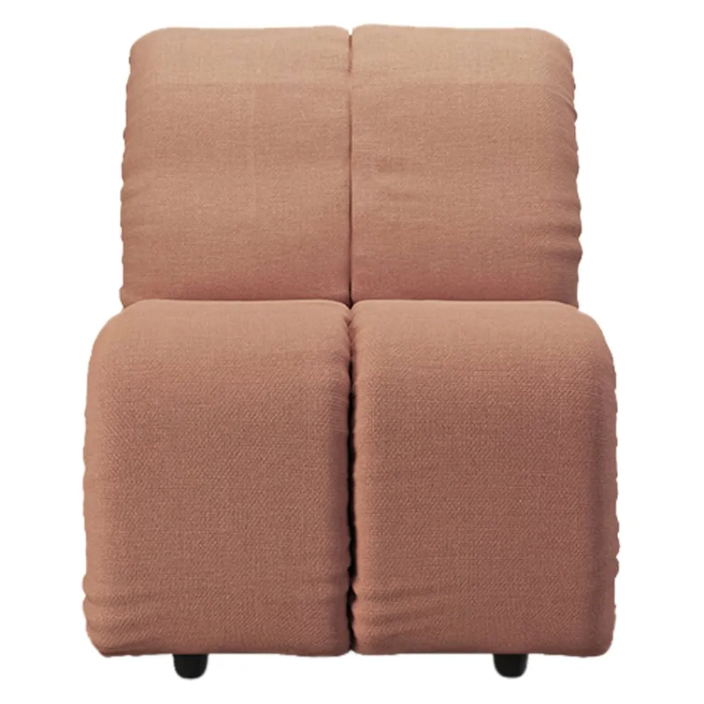 HKliving Sitzelement Wave rostrot Online