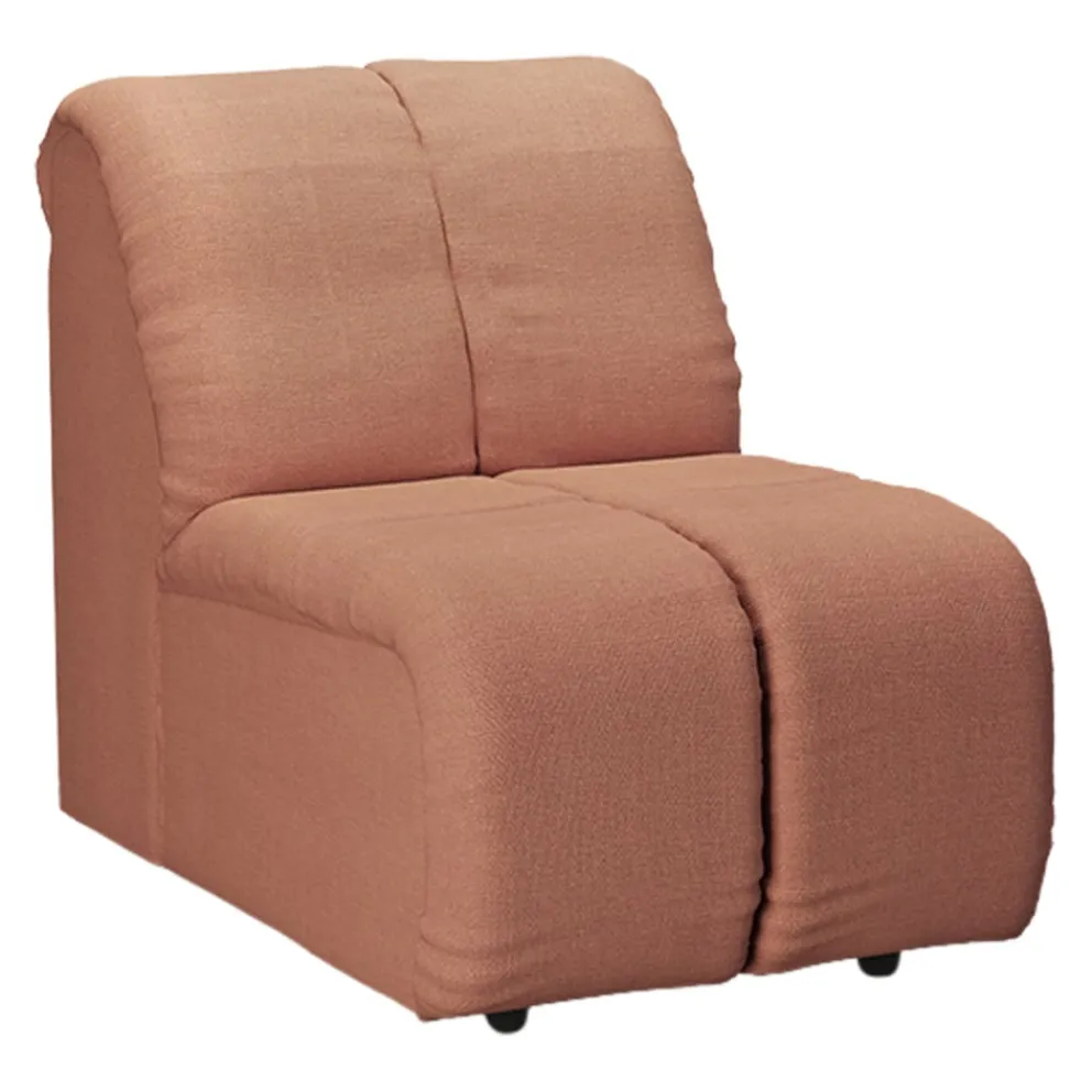 HKliving Sitzelement Wave rostrot Online