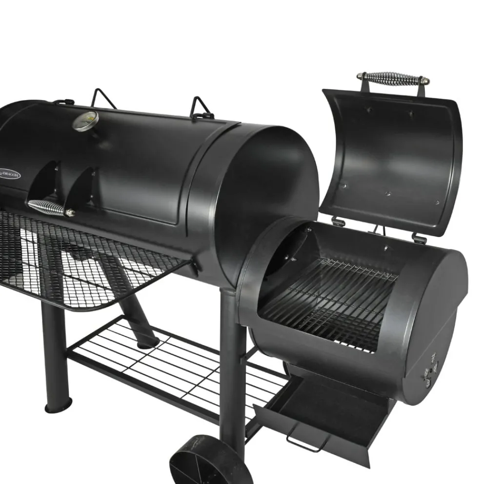 BBQ Dragon Smoker Nevada schwarz Clearance