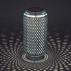 Solarleuchte Alhena blau, silber New