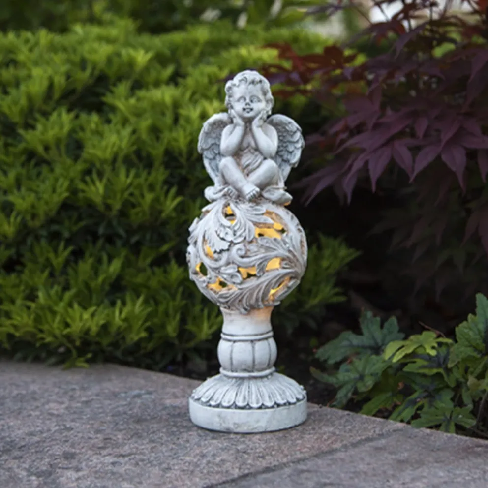 Star Trading Solarleuchte Angel beige Online