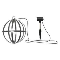 Star Trading Solarleuchte Astri Solar silber Outlet