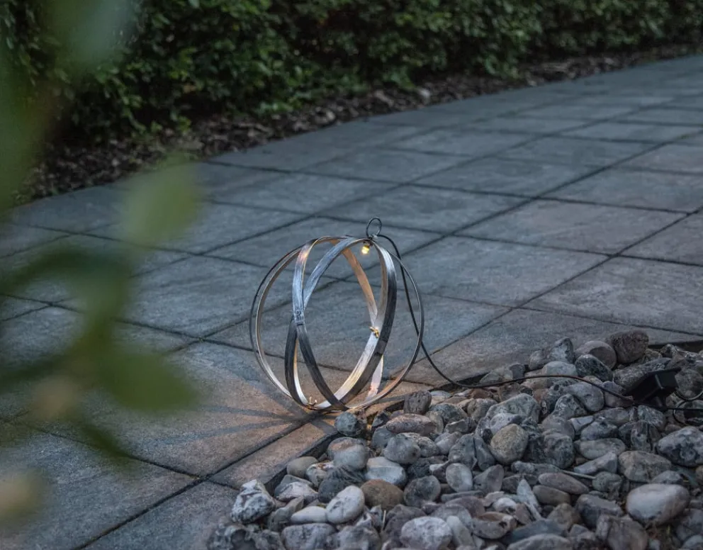 Star Trading Solarleuchte Astri Solar silber Outlet