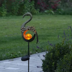 Star Trading Solarleuchte Bird gold Outlet