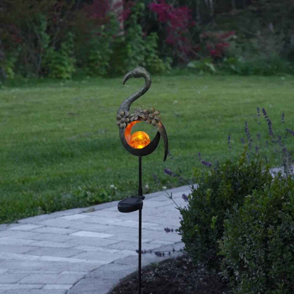 Star Trading Solarleuchte Bird gold Outlet