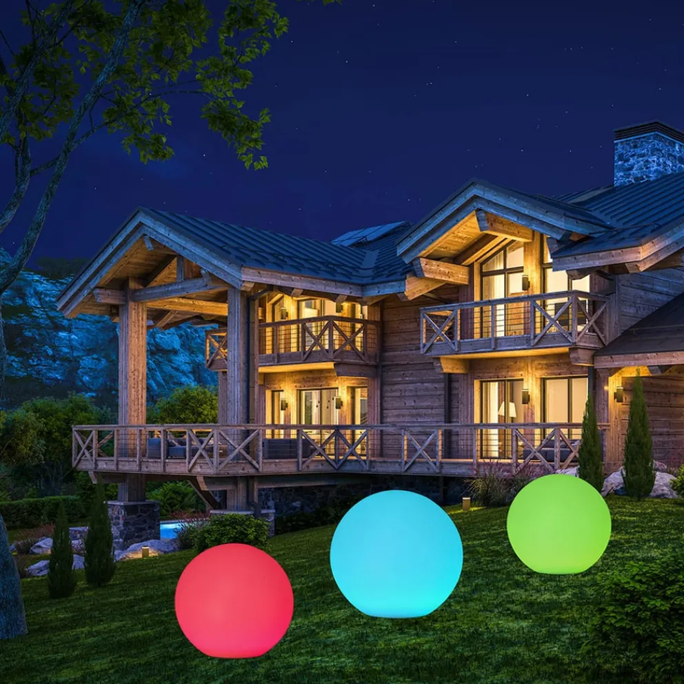 Mondilux Solarleuchte Bubble Solar weiss Sale