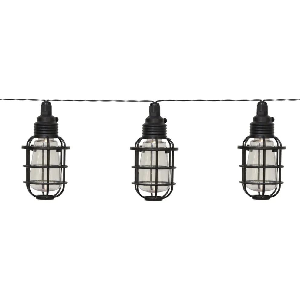 Star Trading Solarleuchte Cage schwarz Discount