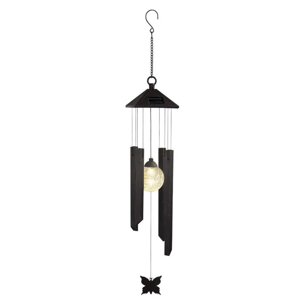 Star Trading Solarleuchte Chime schwarz New