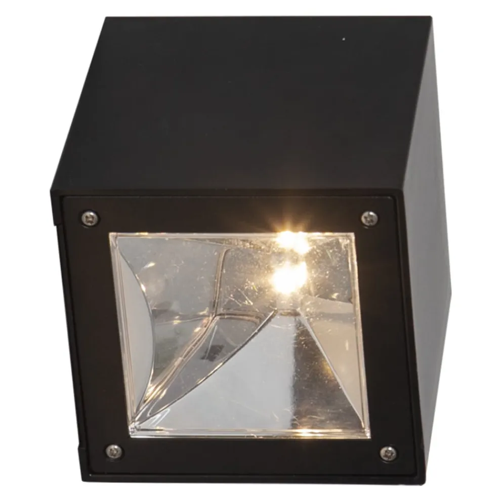 Star Trading Solarleuchte Cube schwarz Hot