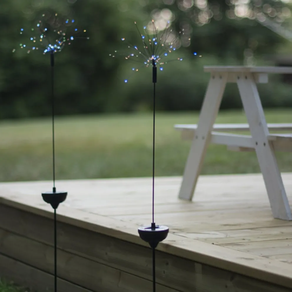 Star Trading Solarleuchte Firework schwarz Online