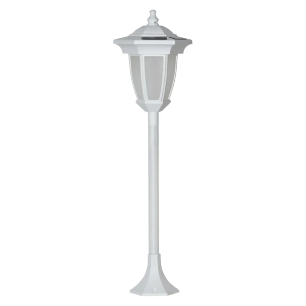 Star Trading Solarleuchte Flame weiss Hot
