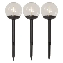 Star Trading Solarleuchte Globe schwarz New