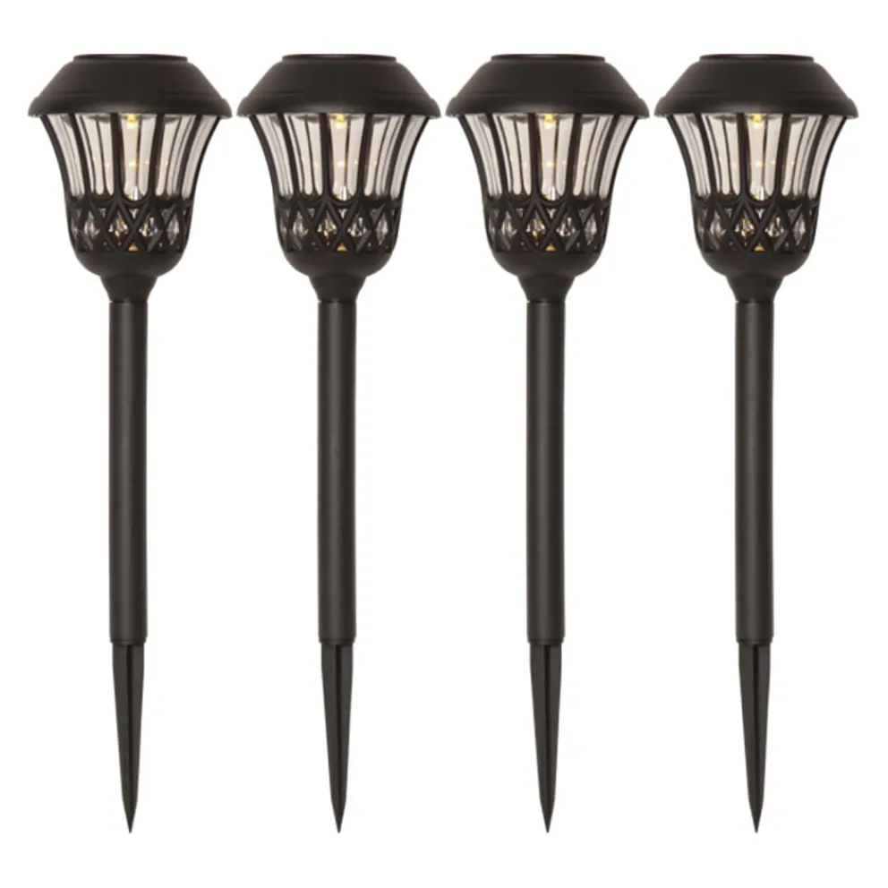 Star Trading Solarleuchte Lace schwarz Outlet