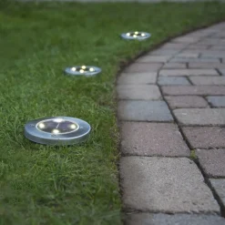 Star Trading Solarleuchte Lawnlight silber Clearance