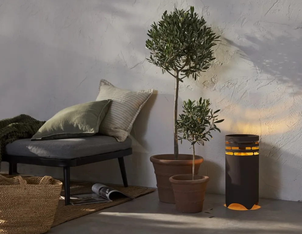 Star Trading Solarleuchte Marron Solar braun