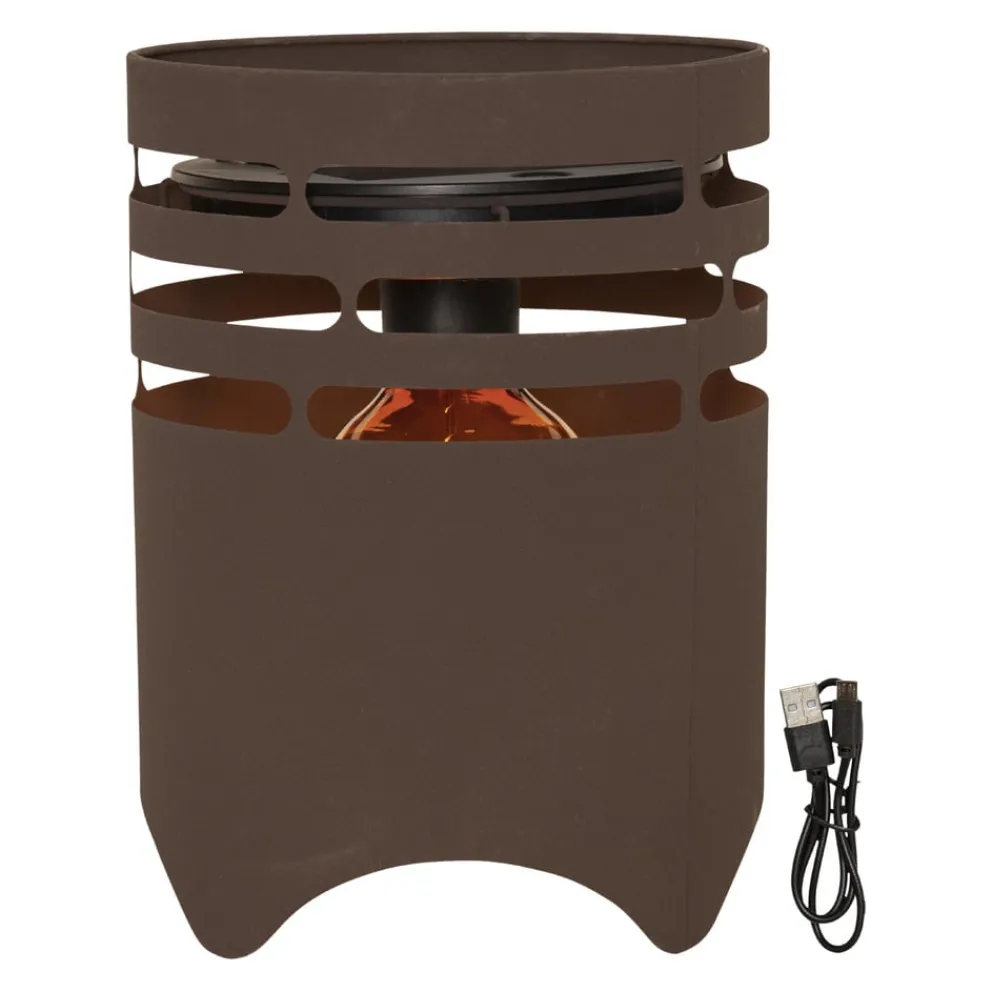 Star Trading Solarleuchte Marron Solar braun Online