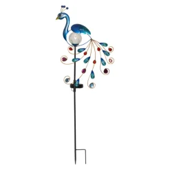 Star Trading Solarleuchte Peacock multicolor Hot