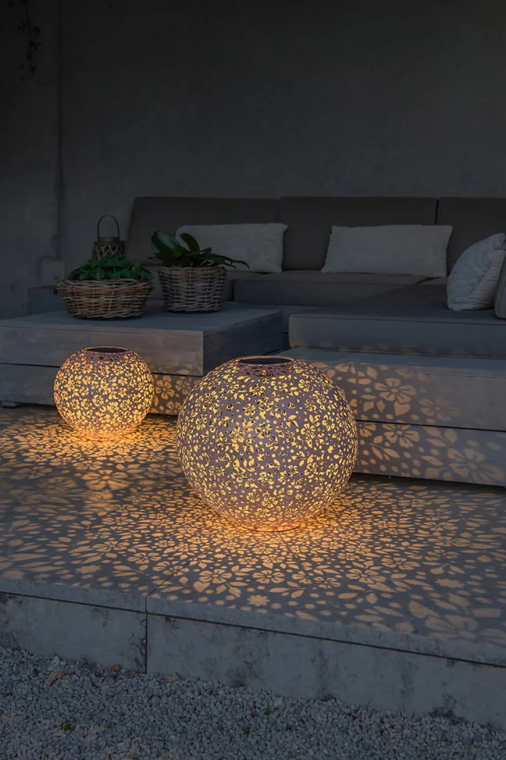STT Solarleuchte Solar Light pfirsich Discount