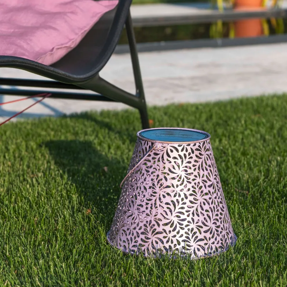 STT Solarleuchte Solar Light rosa New