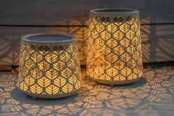 STT Solarleuchte Solar Light taupe New