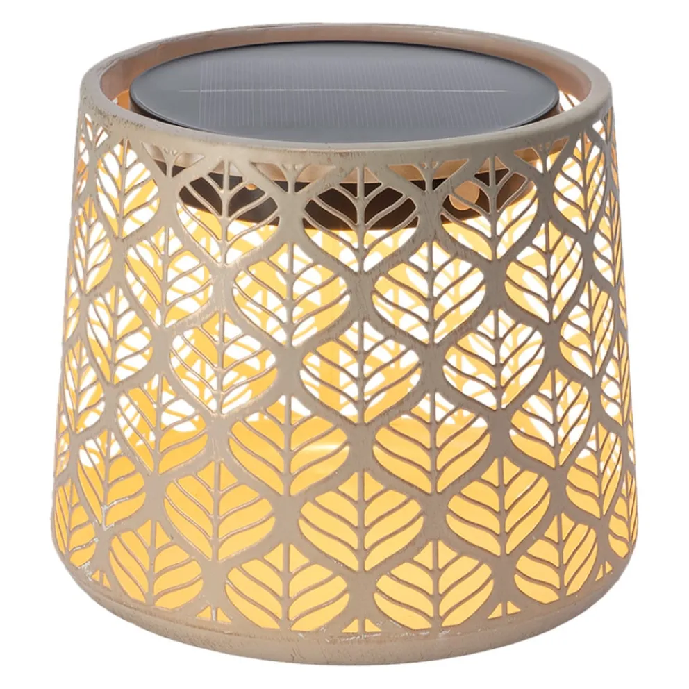 STT Solarleuchte Solar Light taupe New