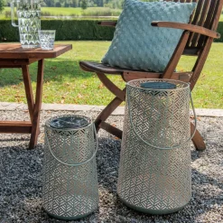 STT Solarleuchte Solar Light hellblau Hot