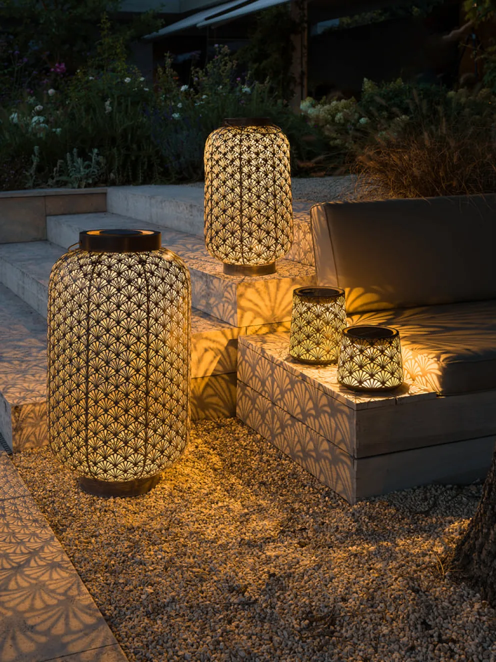 STT Solarleuchte Solar Light anthrazit Clearance