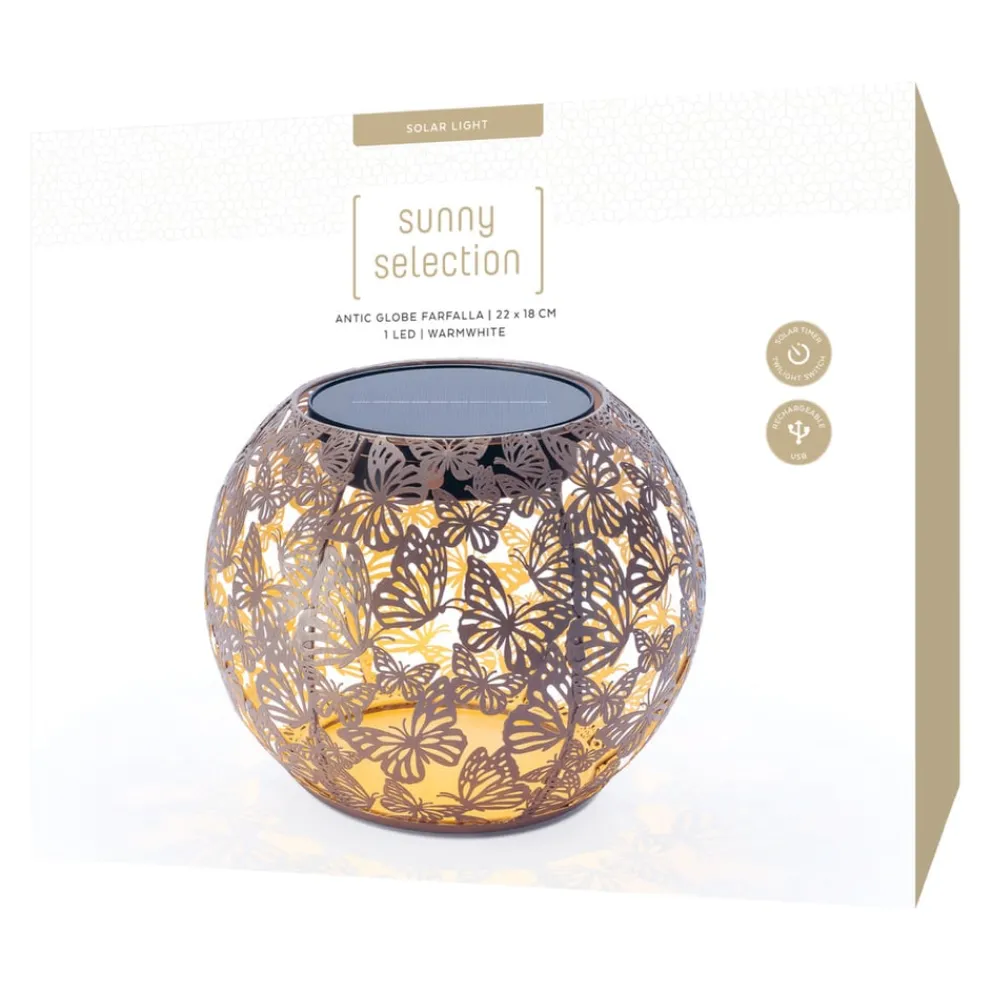 STT Solarleuchte Solar Light dunkelbraun Hot