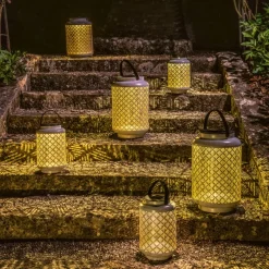 STT Solarleuchte Solar Light gold, weiss Discount